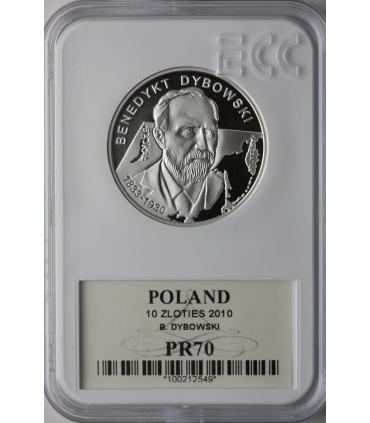 10 zł, Benedykt Dybowski - Polscy Podróżnicy i Badacze, GCN PR70