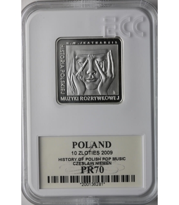 10 zł, Czesław Niemen (kwadrat), GCN PR70