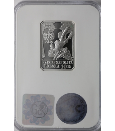 10 zł, Szwoleżer Gwardii Cesarza Napoleona I, GCN PR70