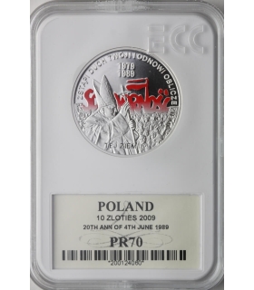 10 zł, Polska droga do wolności (wybory 1989, JPII), GCN PR70