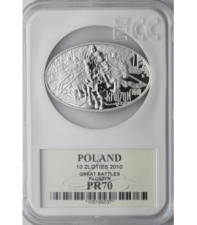 10 zł, Kłuszyn - wielkie bitwy, rok 2010, GCN PR70