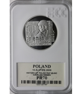 10 zł, Czesław Niemen (kwadrat), GCN PR70