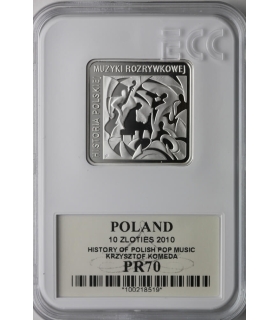 10 zł, Krzysztof Komeda kwadrat - GCN PR70