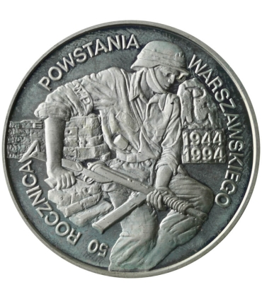 100 000 zł, 50 rocznica Powstania Warszawskiego, st. 2