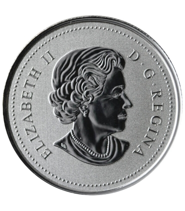 Kanada 5 dolarów, ND (2021) 100-lecie godła Kanady, Srebro 0.999