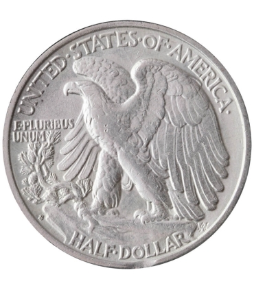 USA ½ dolara, half dollar 1941 - idąca Wolność, San Francisco, 3