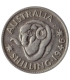 Australia 1 shilling, 1946, srebro, st. 3
