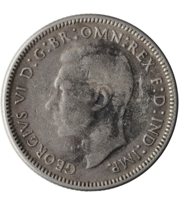 Australia 1 shilling, 1946, srebro, st. 3