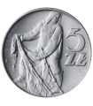 5 zł rybak, 1960, menniczy, 1-