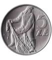 5 zł, Rybak, 1974, stan 1-