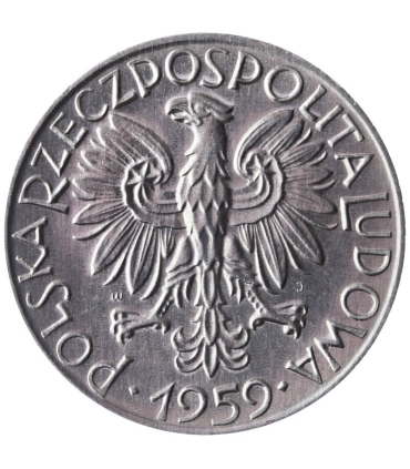 5 zł, Rybak, 1959, stan 2+