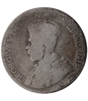 Kanada, 25 centów 1918, srebro