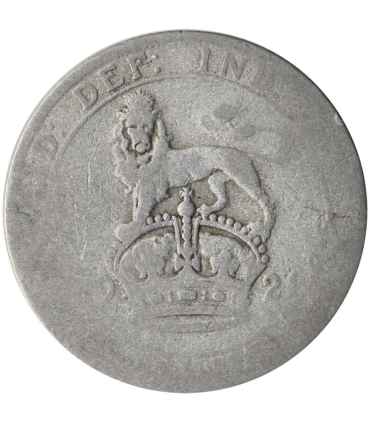 Wielka Brytania 2 szylingi (floren, florin), 1921, srebro