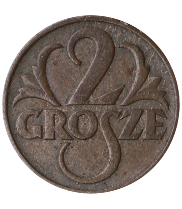 2 grosze 1938, stan 2-