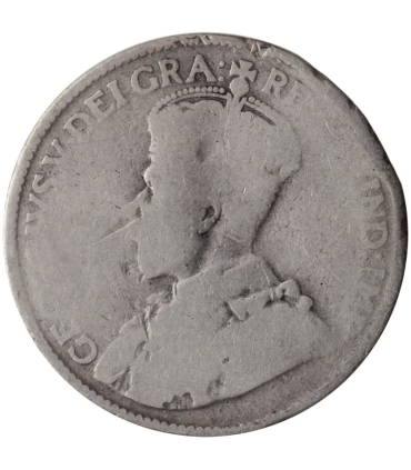 Kanada, 25 centów 1919, srebro