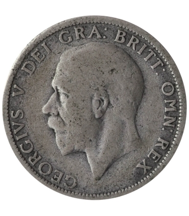 Wielka Brytania 2 szylingi (floren, florin), 1929, srebro