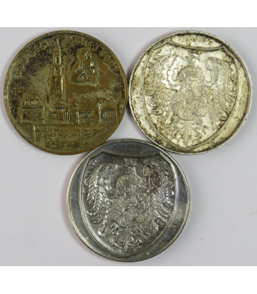 Lot 3x Medal Jan Paweł II