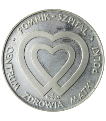 1000 złotych, Szpital Centrum Zdrowia Matki Polki, próba, 1986