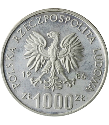 1000 złotych, Szpital Centrum Zdrowia Matki Polki, próba, 1986