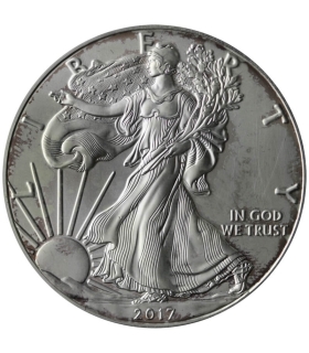 1 Dollar Liberty Orzeł 2015, 1 uncja srebro Ag 999 stan 1