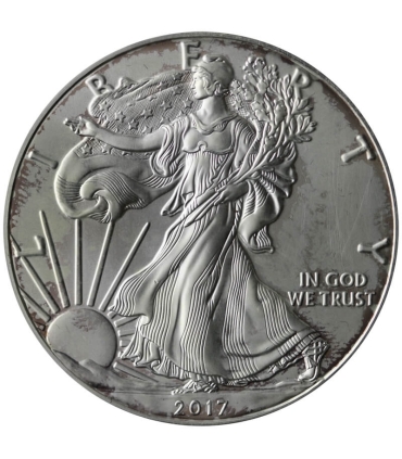 1 Dollar Liberty Orzeł 2015, 1 uncja srebro Ag 999 stan 1