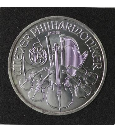 Austria 1,5 Euro 2011 Filharmonicy wiedeńscy, srebro Ag999, 1oz