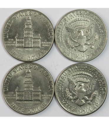 1/2 half dollar Kennedy 1973