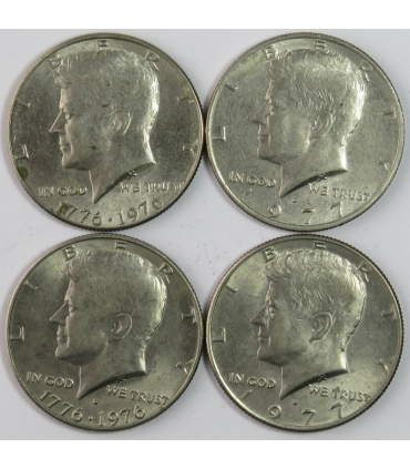 1/2 half dollar Kennedy 1973