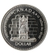 Kanada 1 Dolar Jubileusz Królowej Elżbiety II, 1977, srebro, certyfikat