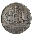 2 zł Żaglowiec 1936, stan 3