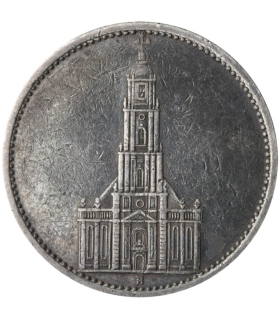 5 marek, Kościół / Wieża, srebro, 1934, J, st. 3