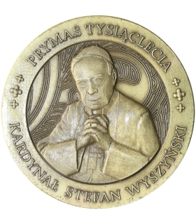 Medal „Adoration of the Magi / The Gift of Christmas”, platerowany, kamień dekoracyjny