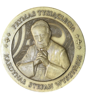 Medal „Adoration of the Magi / The Gift of Christmas”, platerowany, kamień dekoracyjny