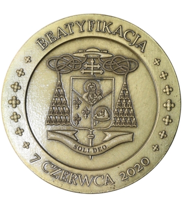Medal „Adoration of the Magi / The Gift of Christmas”, platerowany, kamień dekoracyjny