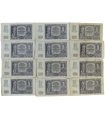 Lot 12x Banknot 20 złotych, 1940