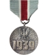 Medal za udział w wojnie obronnej 1939 + legitymacja