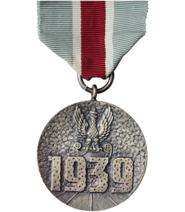 Medal za udział w wojnie obronnej 1939 + legitymacja
