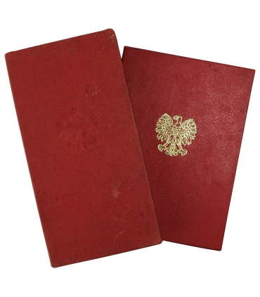 Medal Zwycięstwa i Wolności 1945, Krajowa Rada Narodowa + legitymacja