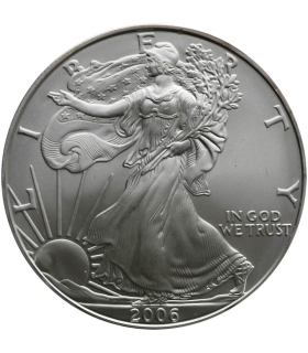 USA, 1 dolar "Srebrny Orzeł", 1 Oz, 2006, st. 1