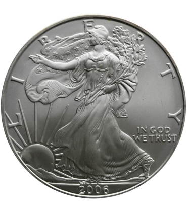 USA, 1 dolar "Srebrny Orzeł", 1 Oz, 2006, st. 1