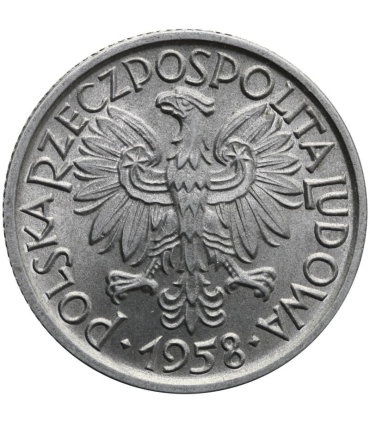 2 zł, Jagody, 1958, 2+, piękny zegarowy połysk