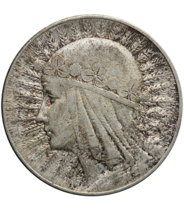 10 złotych Głowa kobiety 1932, stan 3