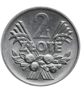 2 złote Jagody, 1972, stan 1-, PIĘKNA