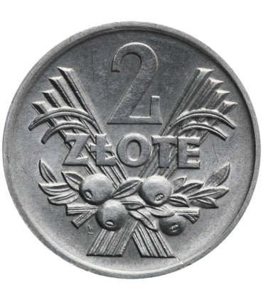 2 złote Jagody, 1972, stan 1-, PIĘKNA