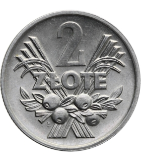 2 złote Jagody, 1970, stan 1/1-