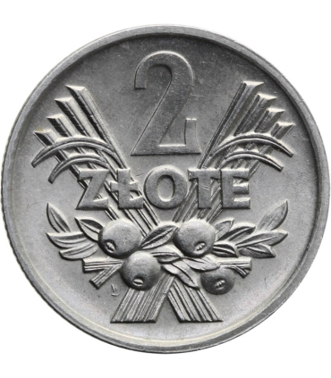 2 złote Jagody, 1970, stan 1/1-
