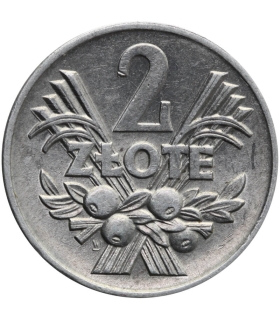 2 zł, Jagody, 1960, stan 2+