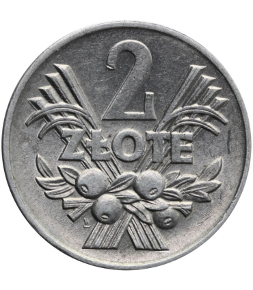 2 zł, Jagody, 1960, stan 2+