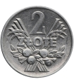2 zł, Jagody, 1960, stan 2+, zegarowy połysk