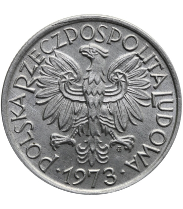 2 zł Jagody, 1973, stan 1, piękny połysk z rolki